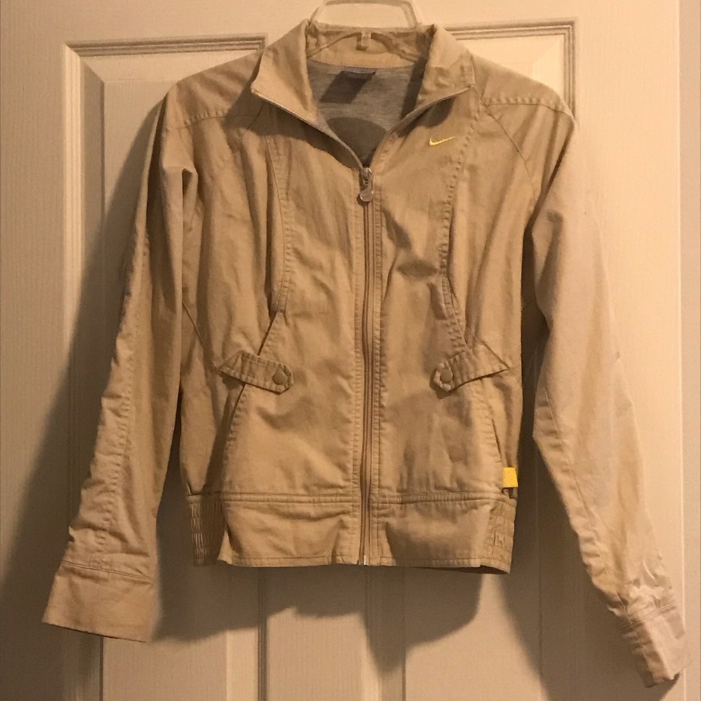 Rare Vintage Nike Play Up Jacket Beige Sz S(4-6)